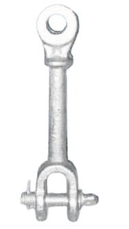 EXTENSION HORQUILLA OJO 3/4''-17.5X270MM 179KN GALV CALIENTE AP5461005 ARAGCU MT1