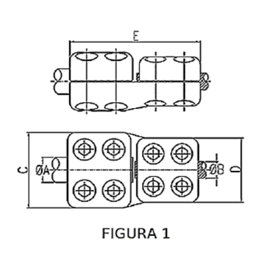 CONECTORES ANTICORONA RECTO TUBO-CABLE F1 T:Ø16MM C:Ø12.5-14.57MM MODELO 354.491 ARAGCU EI
