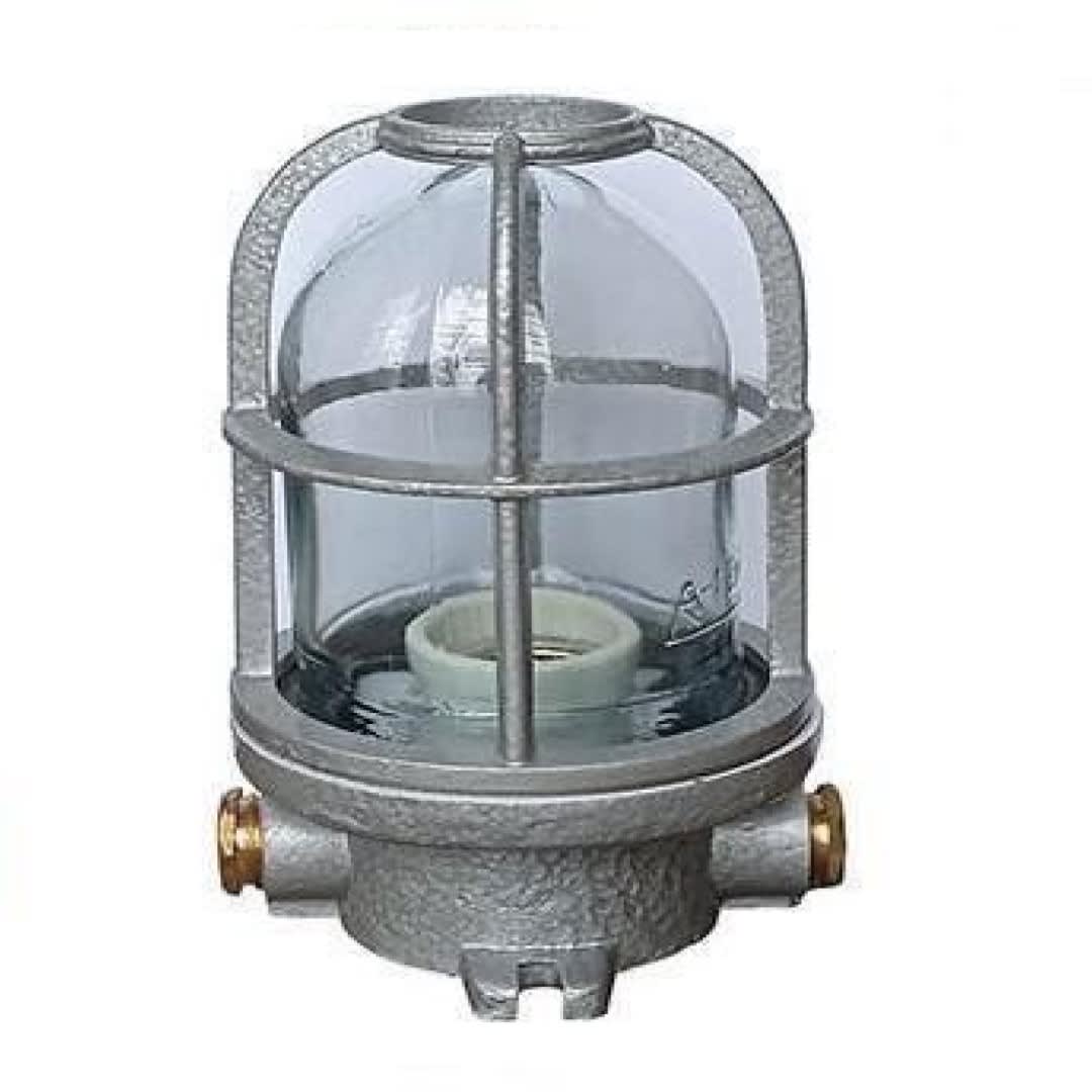 FANAL RECTO ROJO DE 100W HERM. ROSC. ALUMINIO SIN LAMPARA IP66 FRR/HR100 AIBAR