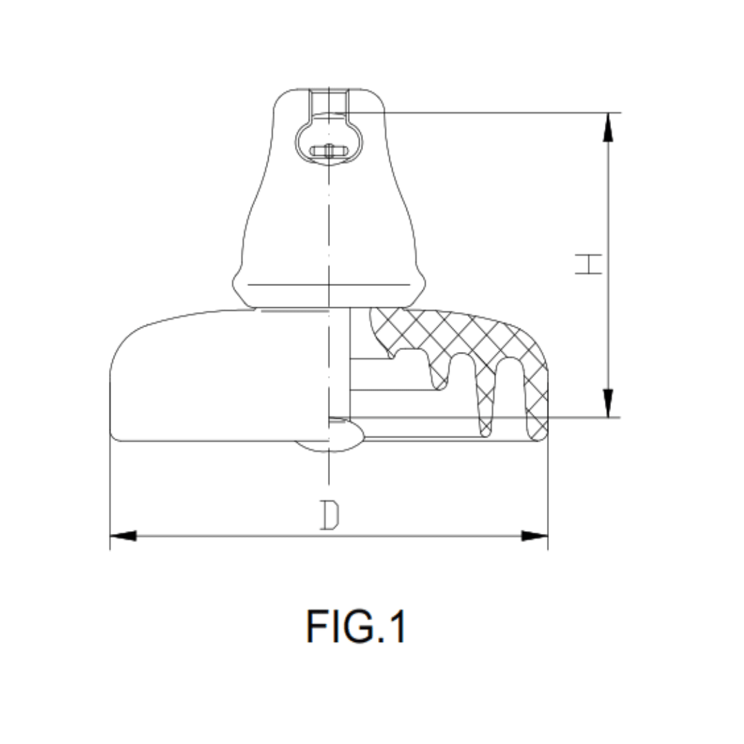 AISLADOR DE PORCELANA TIPO SUSPENSION 80KN 146/255/279MM ANSI 52-8 PROCEDENCIA CHINA1
