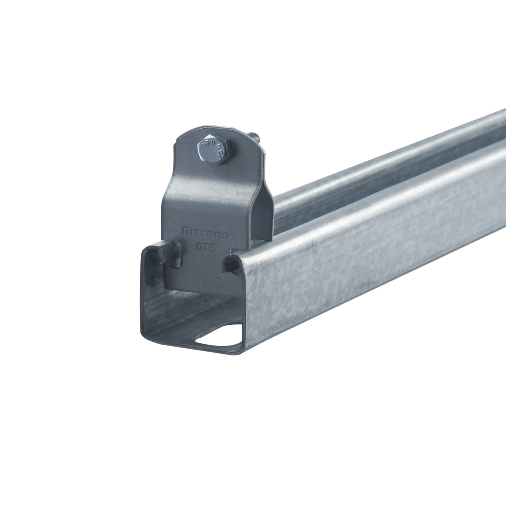 ABRAZADERA STRUT 1/2'' GALVANIZADA EN CALIENTE EE 1.52MM C 860KG MODELO FPAG MECANO