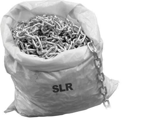 CADENA DE FIERRO GALVANIZADO 1/4'' (SACO 62.8/50KG) 0.375T FS 4:1 SLR