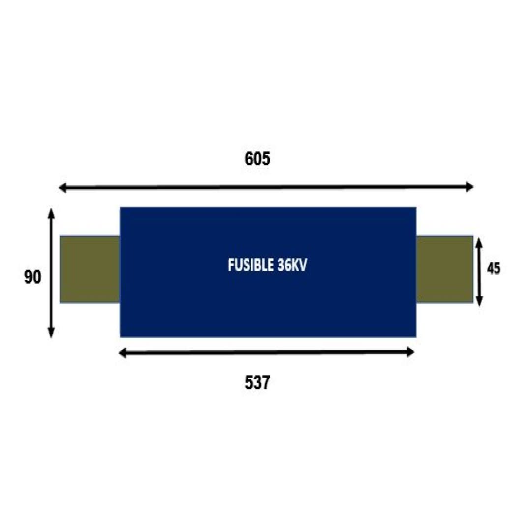FUSIBLE LIMITADOR DE CORRIENTE HH 36KV 50AMP TFQSJ COOPER BUSSMANN3