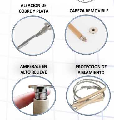 FUSIBLE CHICOTE TIPO K DE 30 AMP 38KV LONG 660MM CABEZA REMOVIBLE TANHO3