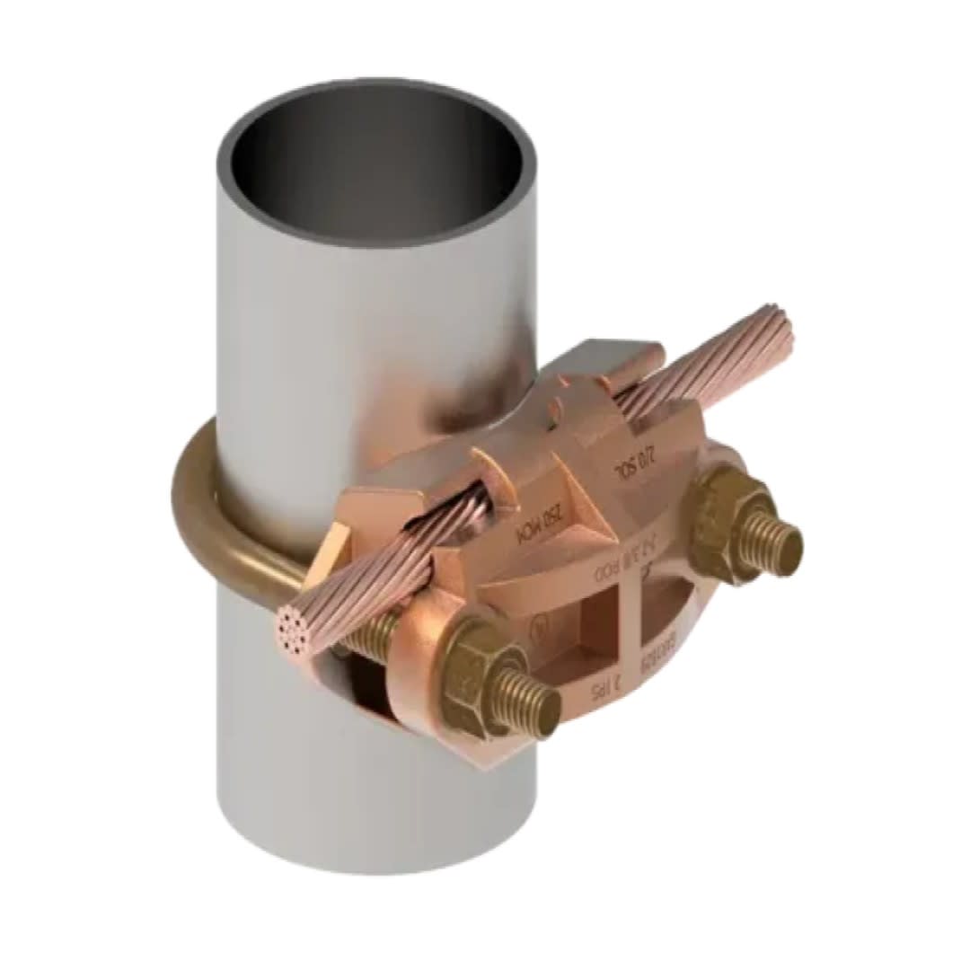 CONECTOR TIERRA CU P/CABLE 2/0AWG-250MCM A TUBO 1-1/2'' Ø1-5/8''-1-7/8'' UL BURNDY2