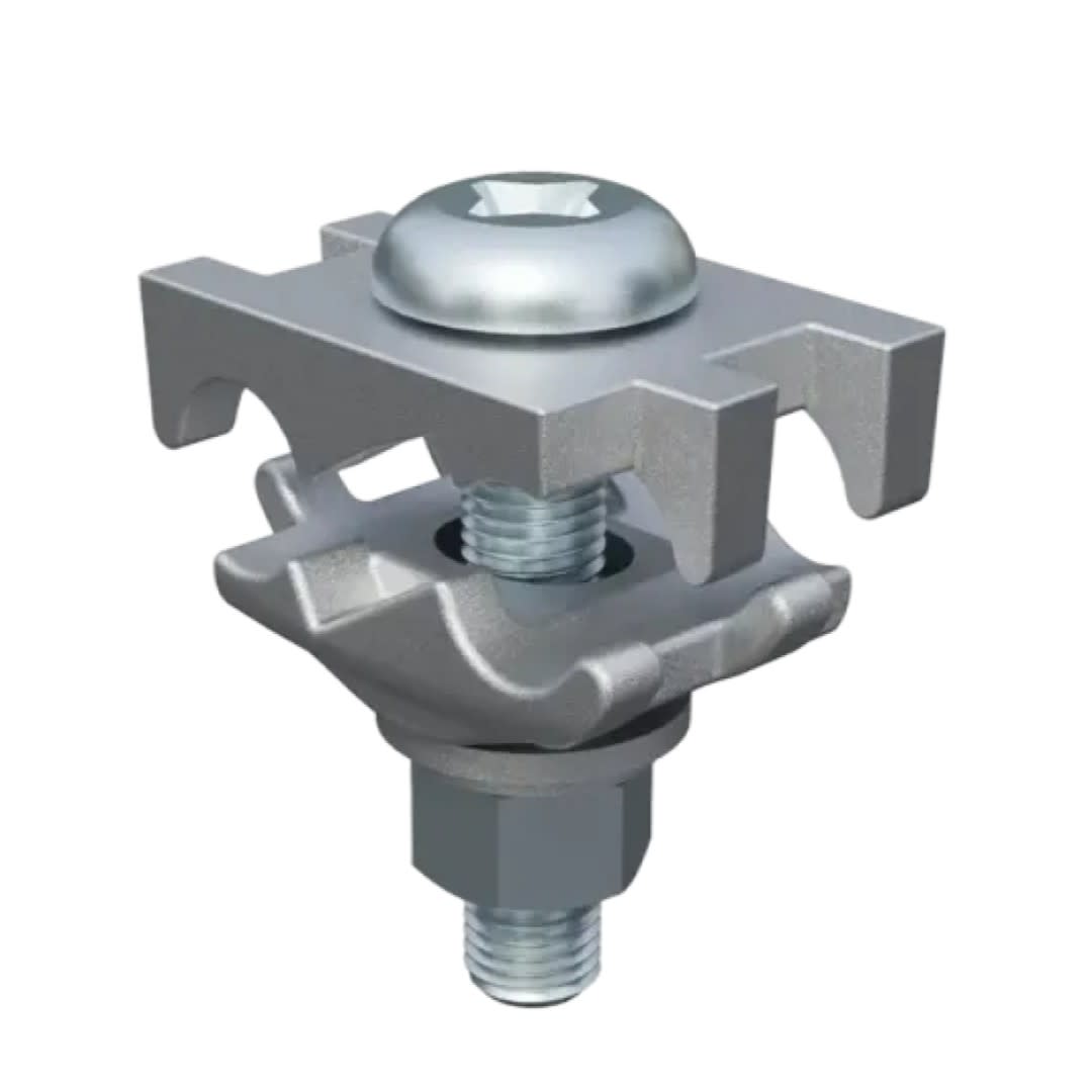 CONECTOR TIERRA DOBLE CU/ES P/2 CABLES PARAL. 2AWG-2/0AWG A BARRA C/PERNO HDG DE 2-1/4'' UL BURNDY2