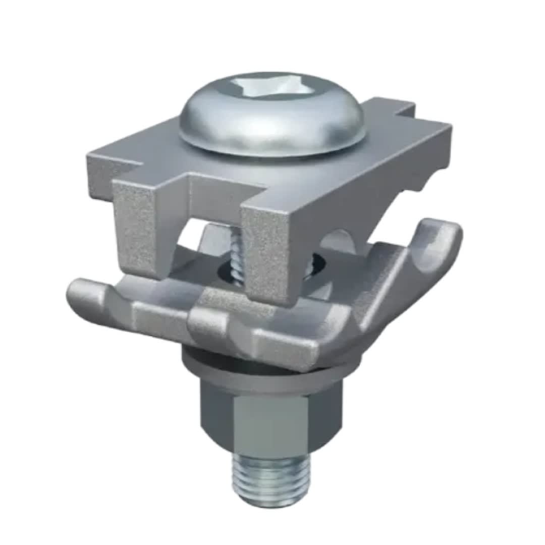 CONECTOR TIERRA DOBLE CU/ES P/2 CABLES PARAL. 2AWG-2/0AWG A BARRA C/PERNO HDG DE 2-1/4'' UL BURNDY3