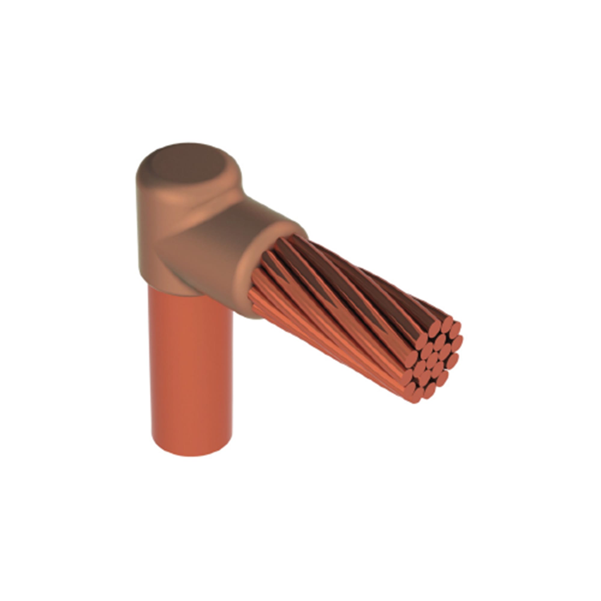 MOLDE P/CABLE TERMINAL 4/0 AWG A VARILLA 5/8'' GD584/0B HARGER