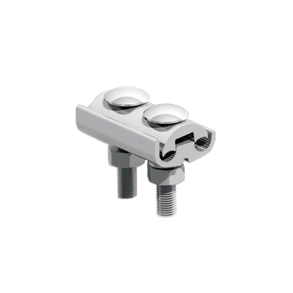 GRAPA PARALELA BIMETALICA 2 PERNOS PARA CABLE HASTA 150MM2 GPAL-80-2 INTELLI