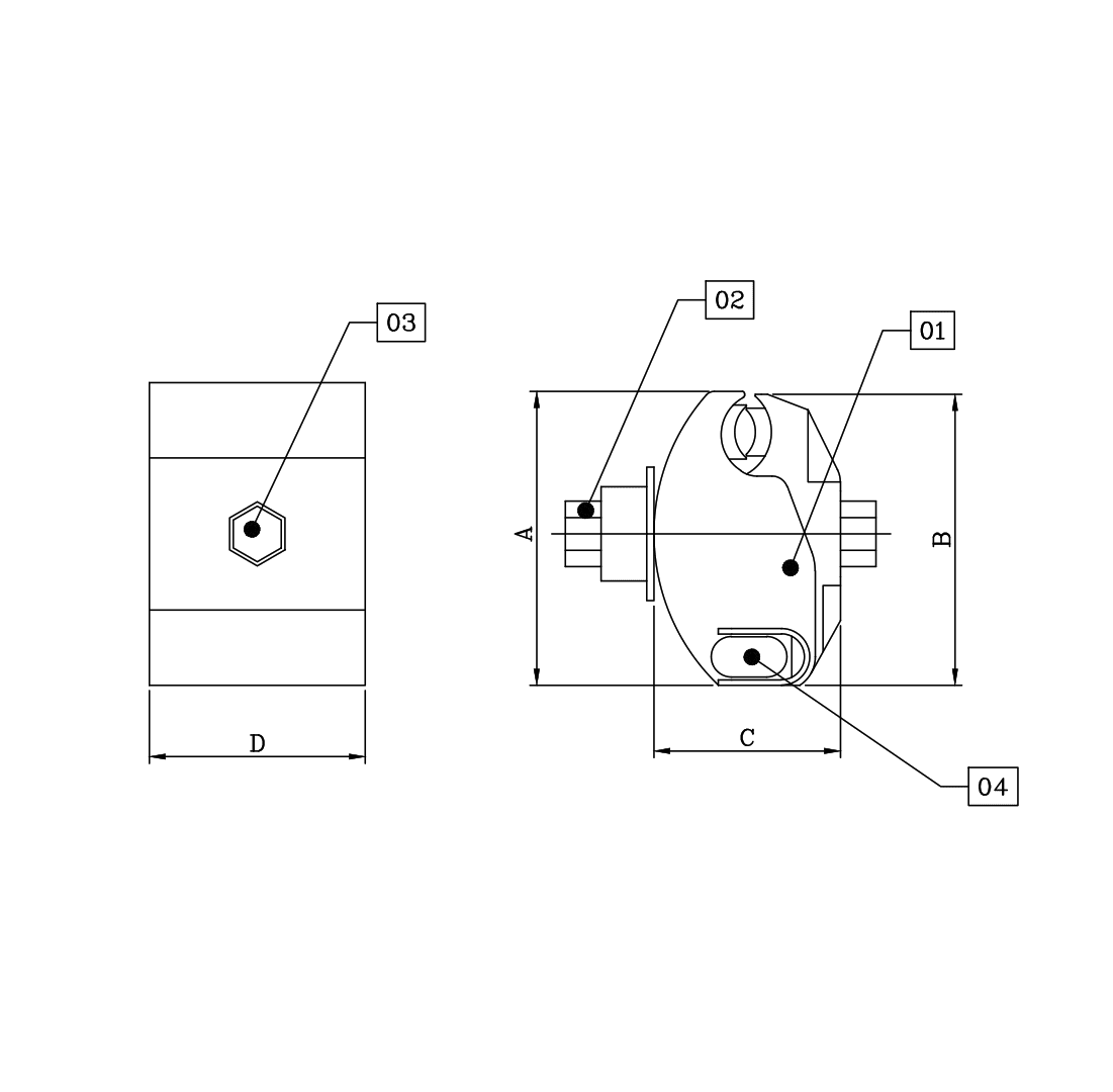 CONECTOR DE PERFORACION AL/AL AL/CU 10-95/2.5-35MM M1C01420 ARAGCU AD1
