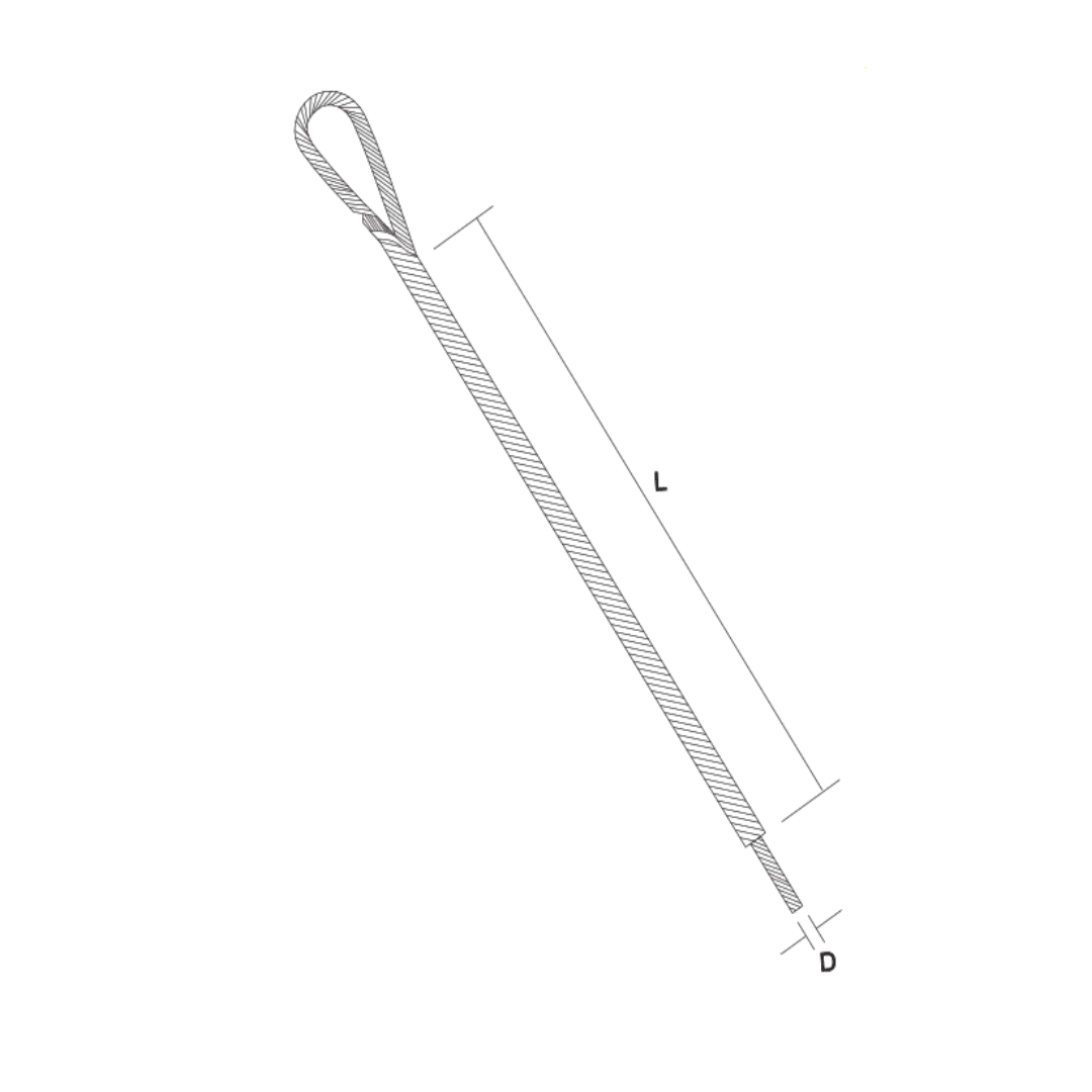 MORDAZA PREFORMADA 1/2''X1245MM 50KN AP5441104 ARAGCU RT2