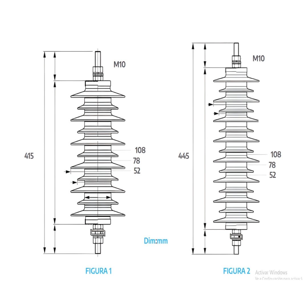 PARARRAYO STSA 21KV CLASE 1 SILICON TECHNOLOGY2