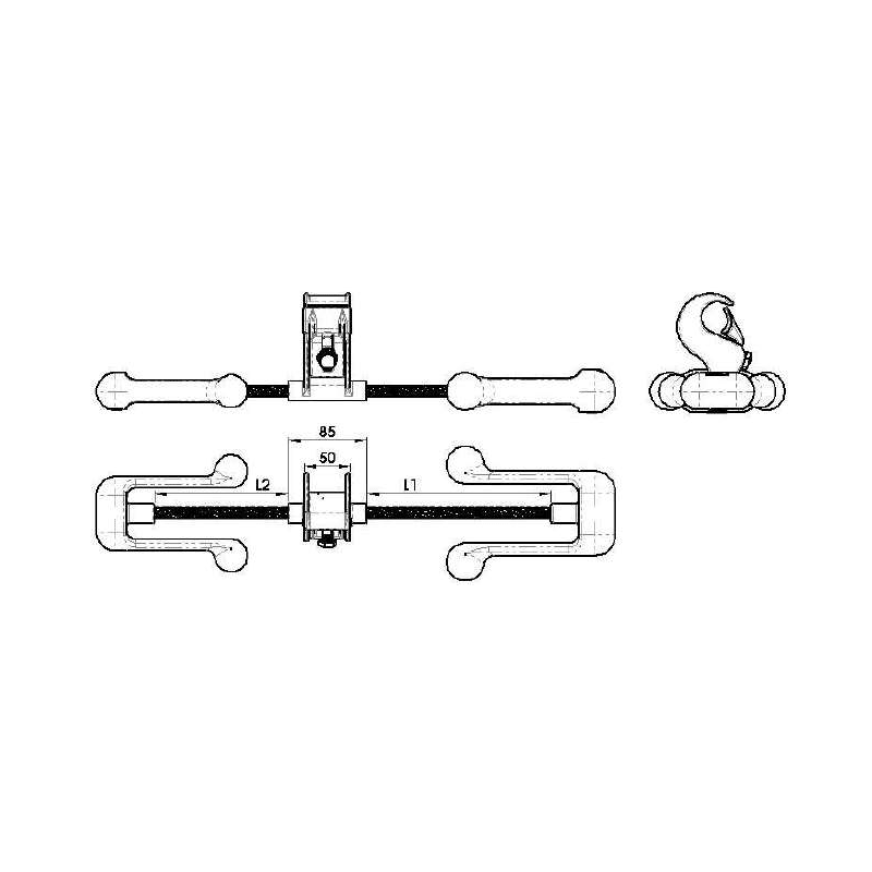 AMORTIGUADORES Ø:34MM MODELO SD-0605-Ø34 ARAGCU AT2