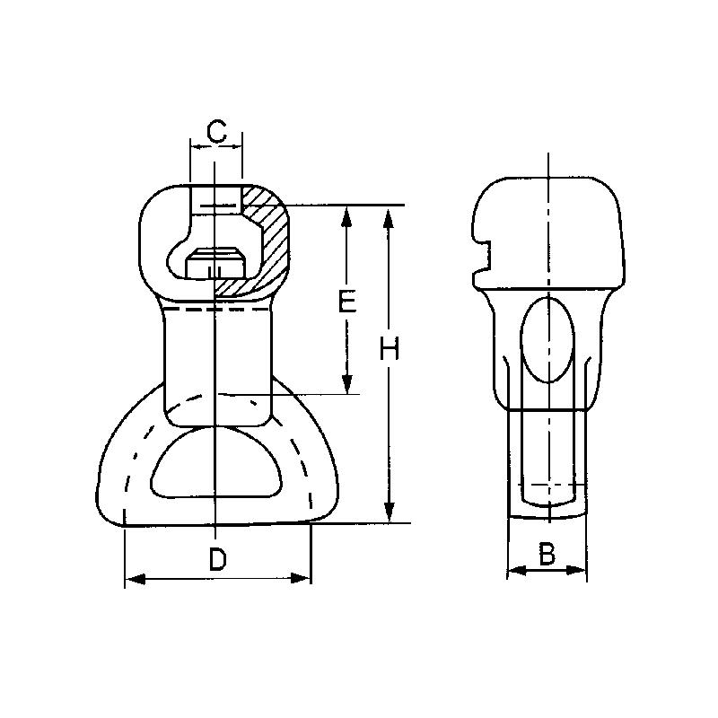 ADAPTADORES CASQUILLO GUARDACABLE MODELO WX-7B ARAGCU HE2