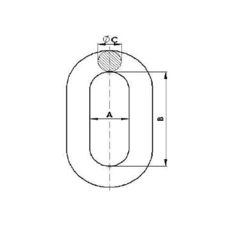 ADAPTADORES ESLABON (OJO ANILLO) 24KN MODELO ES-16/20 ARAGCU AT2