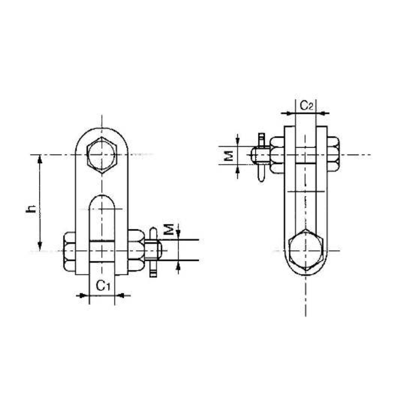 BISAGRAS HORQUILLA MODELO Z-12B ARAGCU HE2