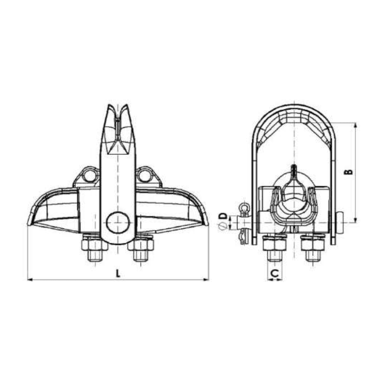 GRAPAS DE SUSPENSION Ø:6-13MM MODELO PS-6-13 ARAGCU AT2
