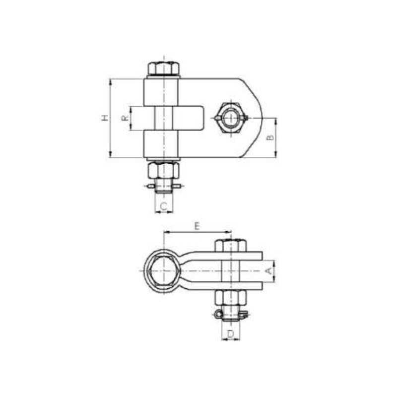 BISAGRAS ROTA MODELO CHR-30/90 / M22 / M22 ARAGCU AT2