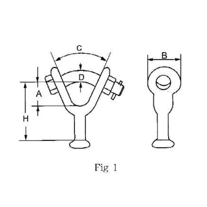 ADAPTADORES HORQUILLA BOLA TIPO V MODELO QB-12Y ARAGCU HE2