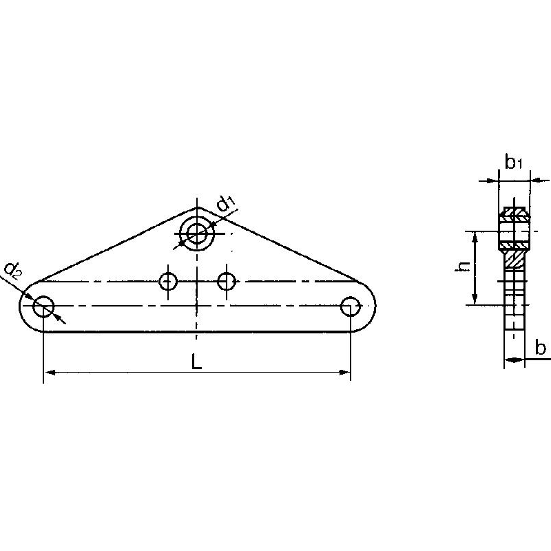 YUGOS TRANGULARES SIMPLES MODELO L-2040 ARAGCU HE2