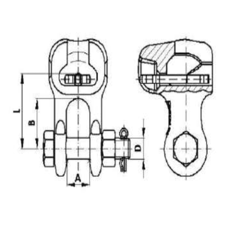 ADAPTADORES CASQUILLO HORQUILLA 21KN MODELO RH-20-AE-21/M20 ARAGCU AT2