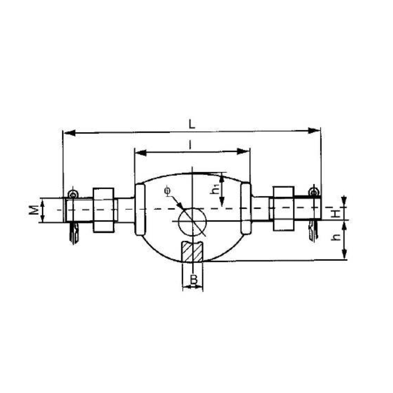 BISAGRAS CORREA TORCIDA MODELO GD-50S ARAGCU HE2