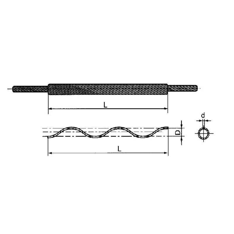 VARILLAS DE ARMAR ALUMINIO Ø:27.01-30.70MM 2540MM MODELO FYH-289307 ARAGCU HE2