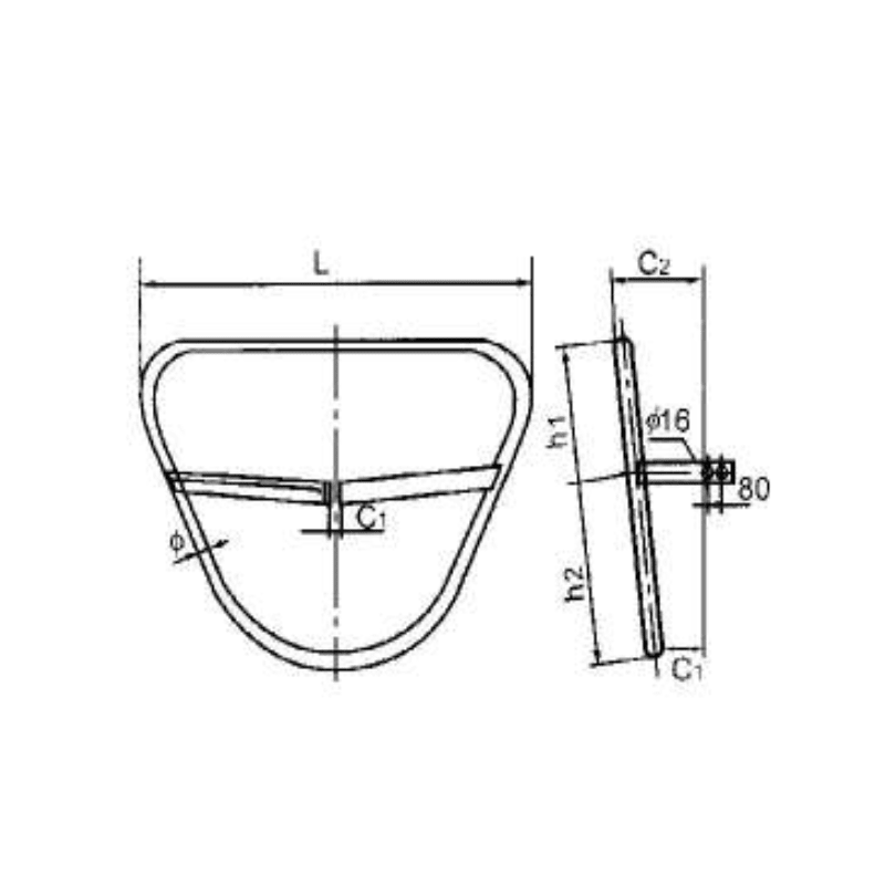 RAQUETAS ANILLO DE CLASIFICACION Y BLINDAJE MODELO JL-330NA ARAGCU HE2