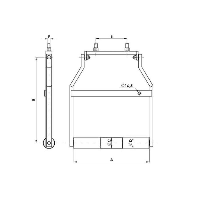 CONEXIONES A TIERRA 378X575MM MODELO PTQ-650-EL ARAGCU AT2