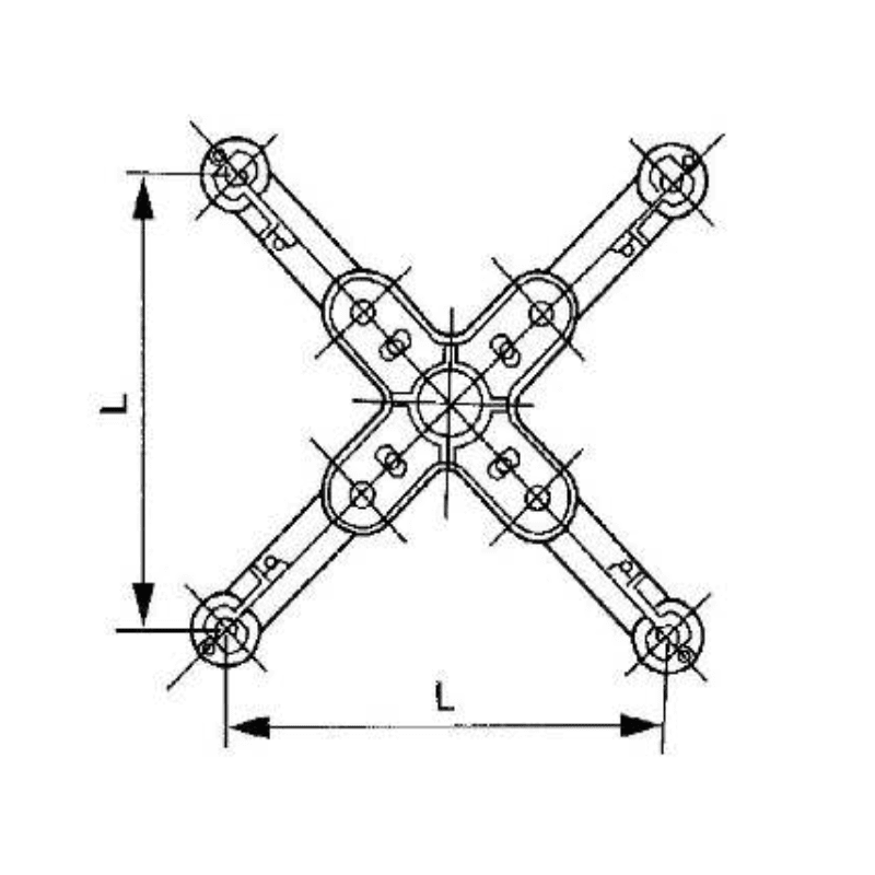 AMORTIGUADORES ESPACIADOR DE CUADRANTE MODELO FJZL-400-457 ARAGCU HE2