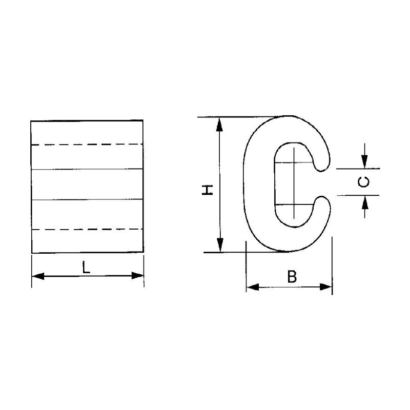 CONECTORES COBRE TIPO C MODELO JCT-1 ARAGCU HE2