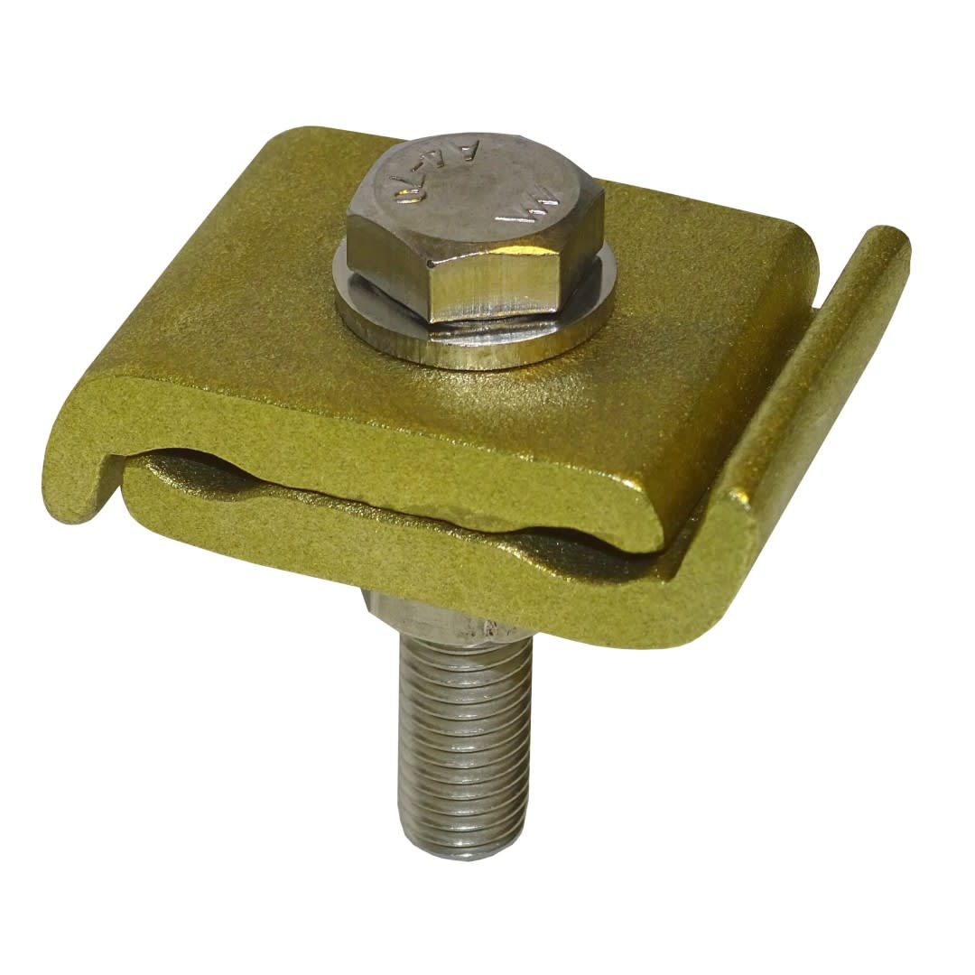 GRAPA P.A.T. PARA DOBLE CABLE DE COBRE Ø:50-160MM GUE-150/M10 ARAGCU AS2