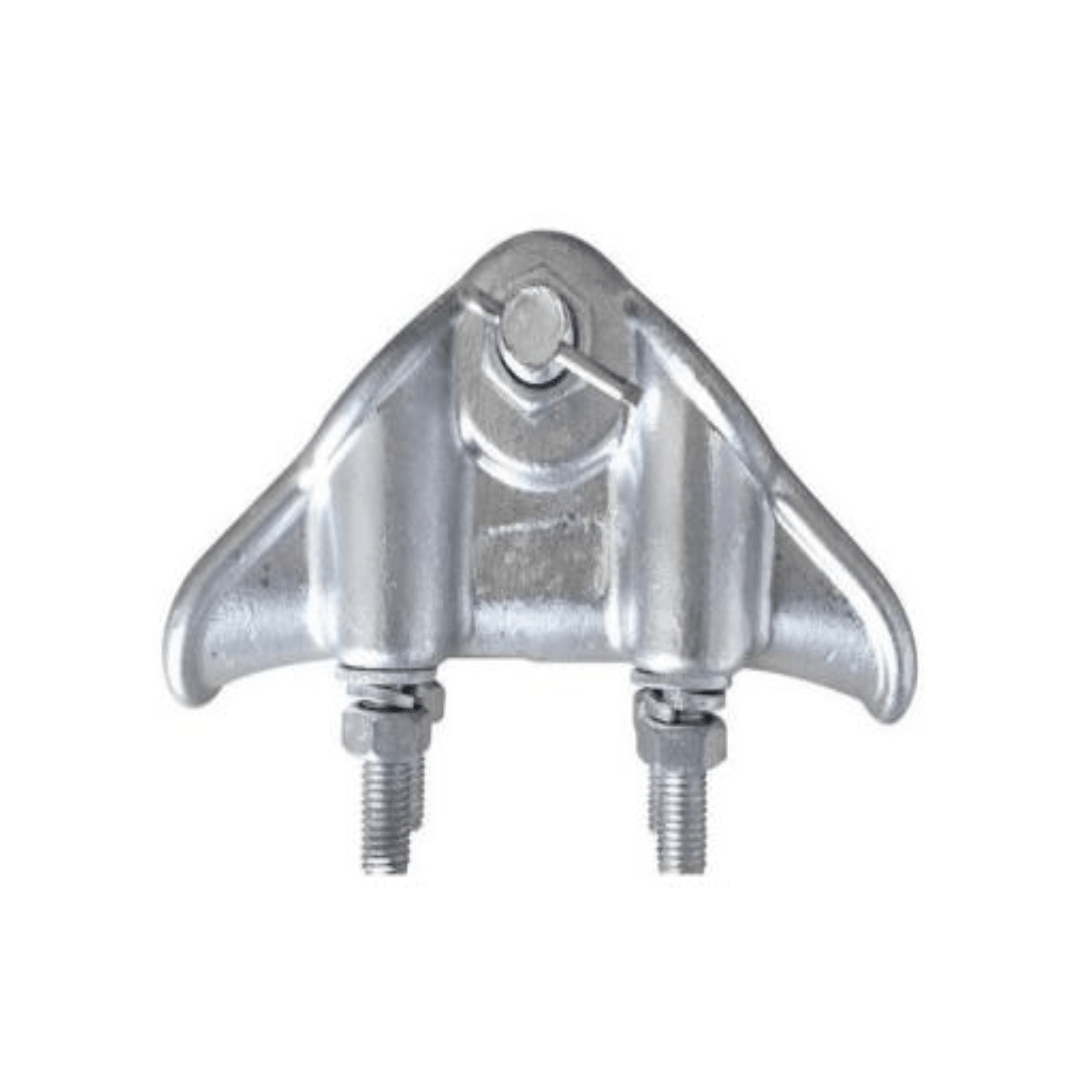 GRAPAS DE SUSPENSION ALUMINIO (TIPO BARQUITO) MODELO XGH-8A Ø49-52MM ARAGCU HE1