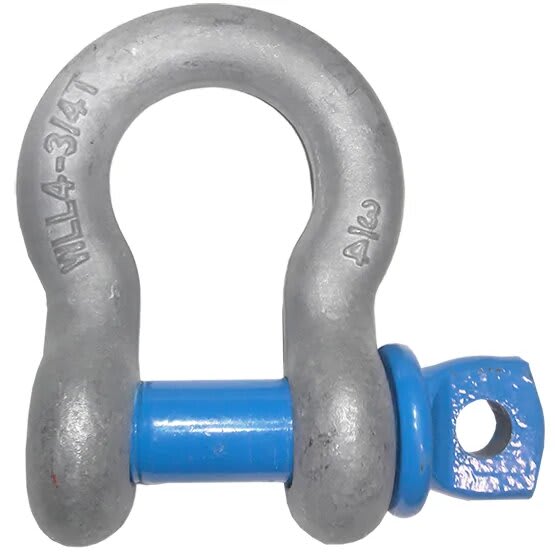 GRILLETE DE ACERO FORJADO ANCLA TIPO LIRA G-209 3/4'' 4.75T FS 6:1 SLR1