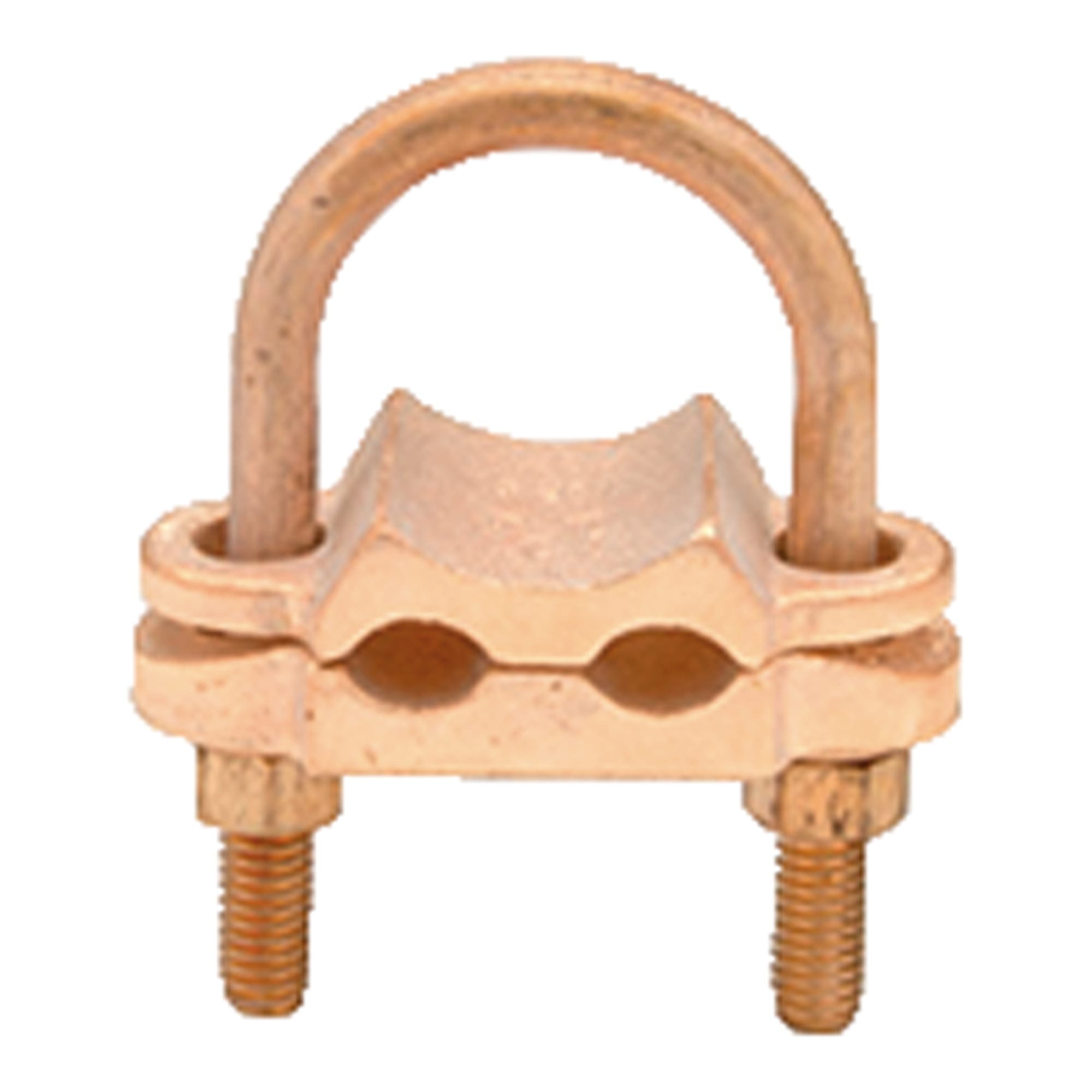 CONECTOR DE TIERRA 1 O 2 CABLES 8AWG-4AWG IPS 1 1/4'' TAMAÑO BOLT 3/8'' CON UL PENNUNION