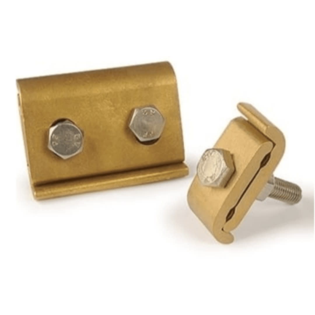 GRAPA P.A.T. PARA DOBLE CABLE DE COBRE Ø:50-160MM GU-150/32-M10 ARAGCU AS