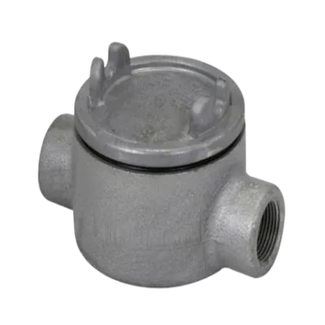 CAJA REDONDA TIPO GUAC AL.1-1/2'' COVER Ø5'' NEMA 7 CL1 DIV1&2 UL CROUSE HINDS3