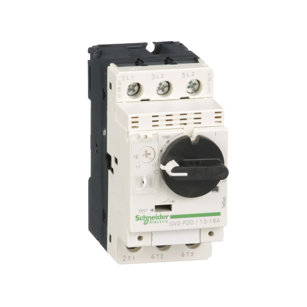 GUARDAMOTOR REGULABLE 13-18A 100KA 690VAC TIPO P GV2P20 SCHNEIDER ELECTRIC1