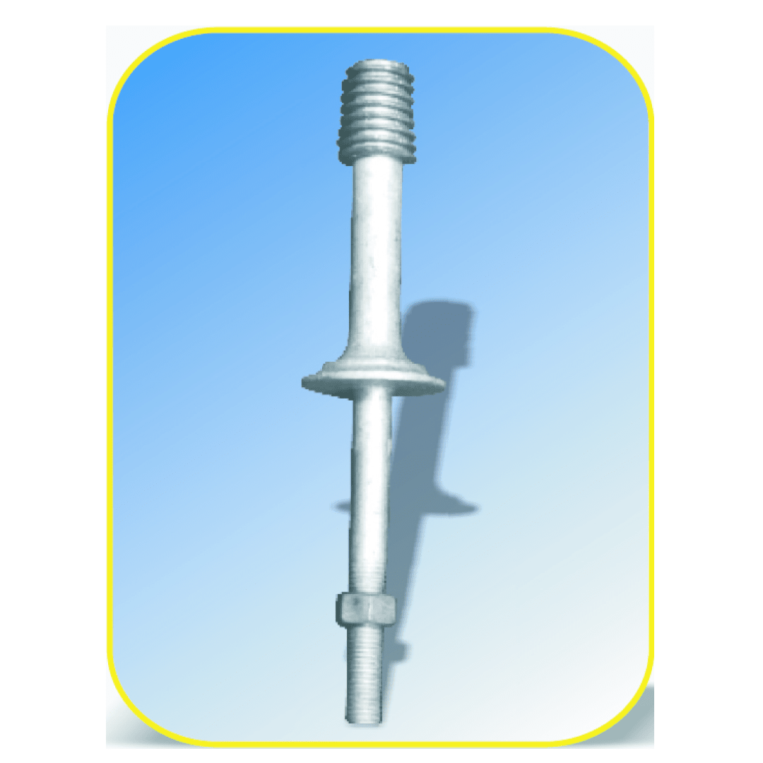 ESPIGA PARA CRUCETA ANSI-55-5 152X153X25.4MM 6-20KN GALV CALIENTE AP5292004 ARAGCU MT1