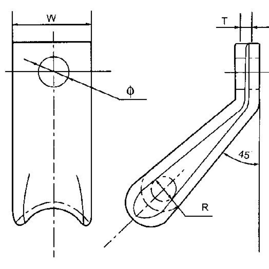ESLABONES ANGULAR Ø17.5MM MODELO LX-11 ARAGCU HE2