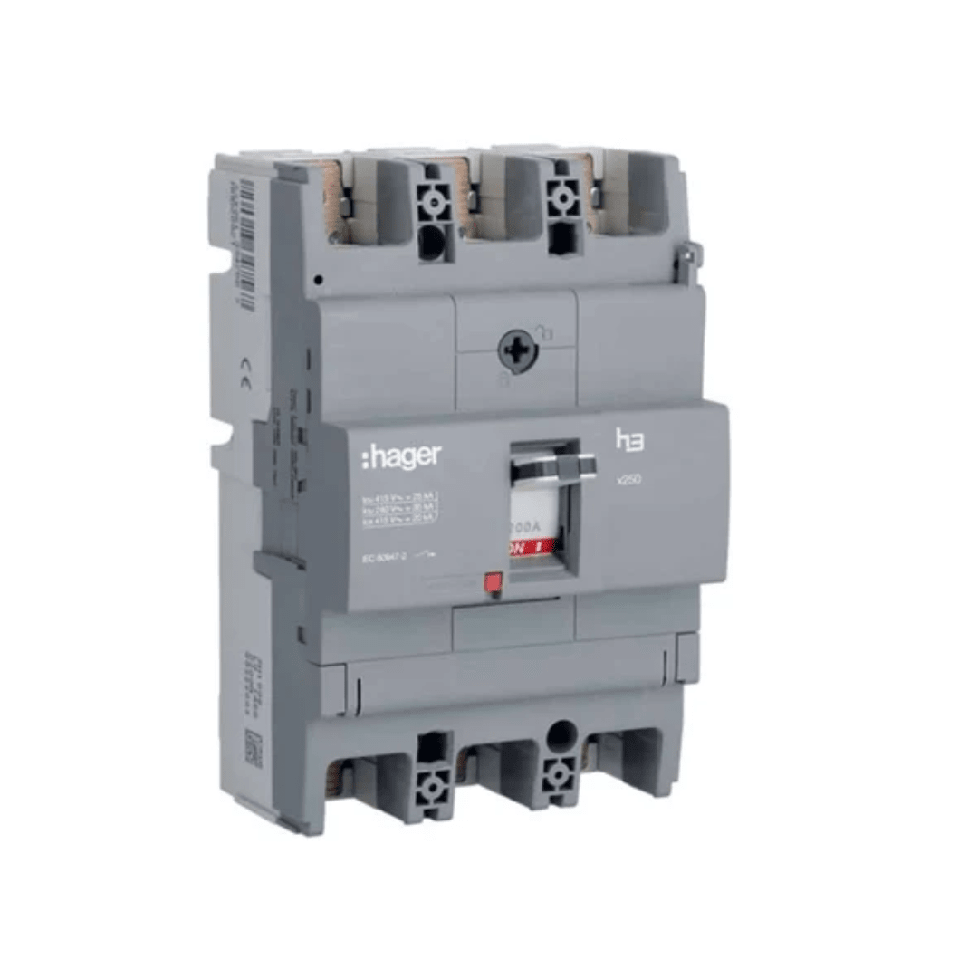 ITM CAJA MOLDEADA FIJO H3 X250 3P 200A TF/MF 35KA/240VAC HAGER1