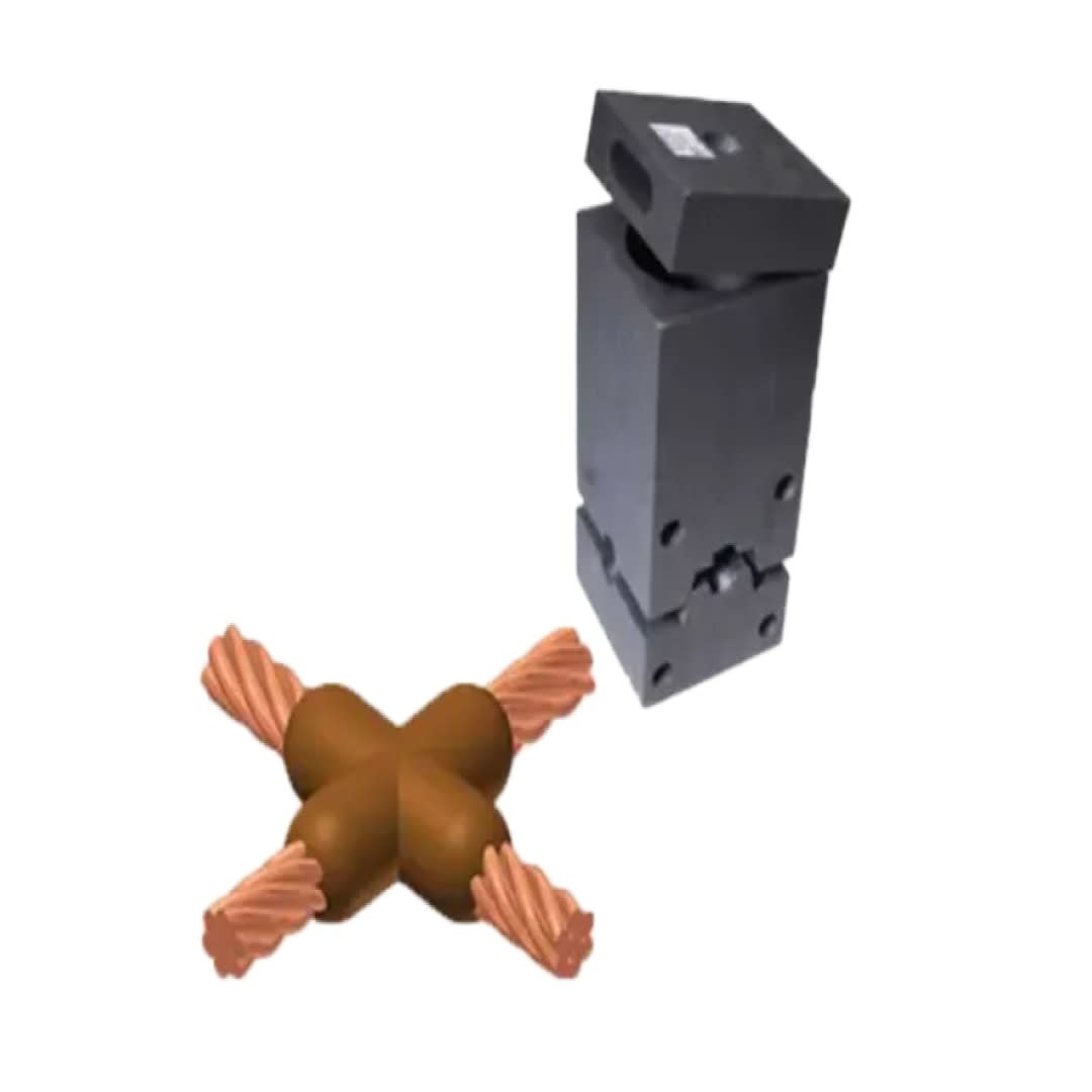 MOLDE EXOTERMICO TIPO CC-4 EN X HORIZ CABLE-CABLE 2/0-2/0AWG THERMOWELD1