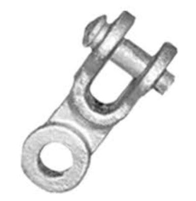 ADAPTADOR HORQUILLA OJO 3/4'' 95KN GALV CALIENTE AP5461009 ARAGCU MT