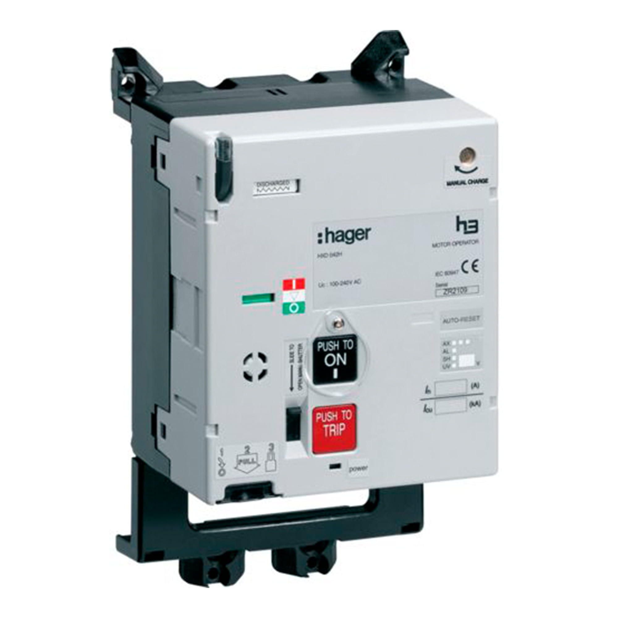 MANDO MOTORIZADO 230-240V. H/400H630 HAGER1