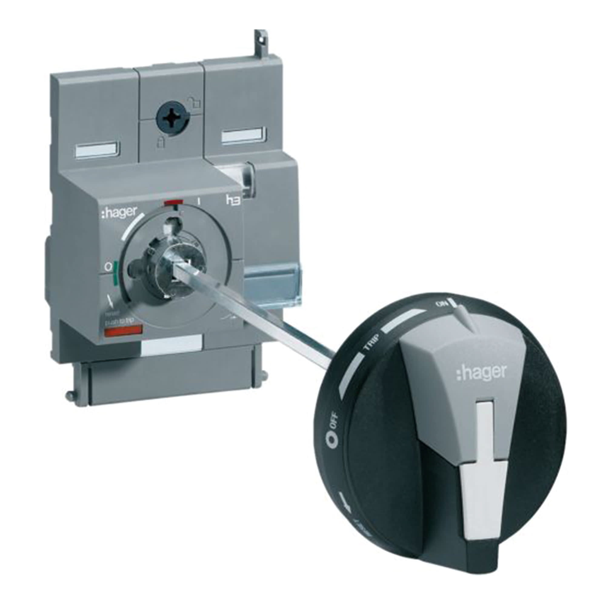 MANDO ROTATIVO PROLONGADO 245MM H3+ H1600 HAGER1