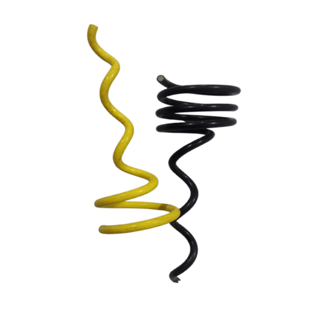BALIZA ESPIRAL SENCILLA PVC BESPM 095-134 Ø9,5-13,4MM ROJO SAPREM