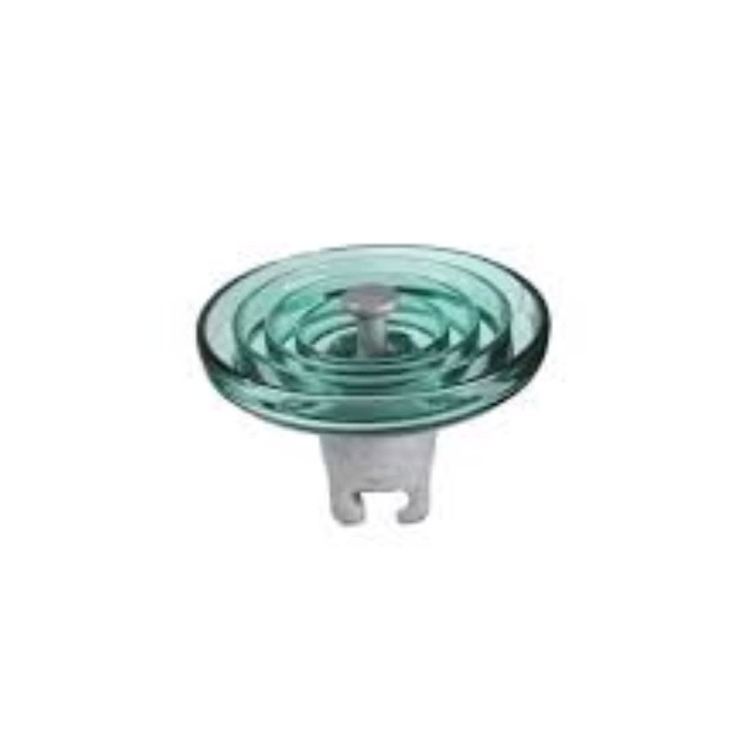 AISLADOR DE VIDRIO TIPO SUSPENSION 120KN 320/146/490MM U120B/146 PROCEDENCIA CHINA