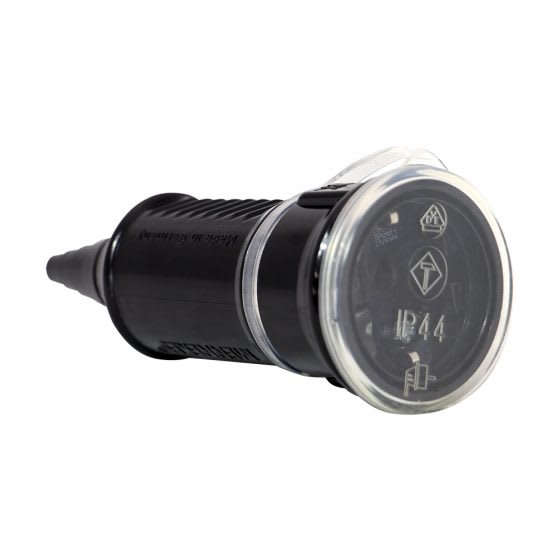 TOMA AEREO SCHUKO NEGRO 16AMP 2P+T 250V IP44 MENNEKES2