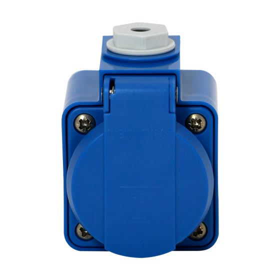 TOMA VISIBLE SCHUKO AZUL 16AMP 2P+T 250V IP44 MENNEKES3