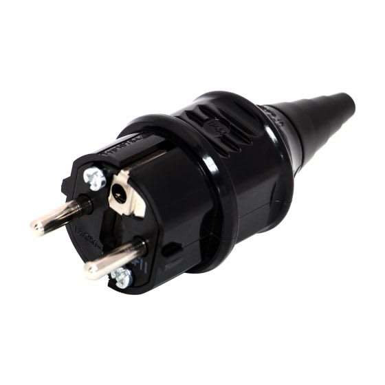 ENCHUFE SCHUKO COLOR NEGRO 16AMP 2P+T 250V IP44 MENNEKES2
